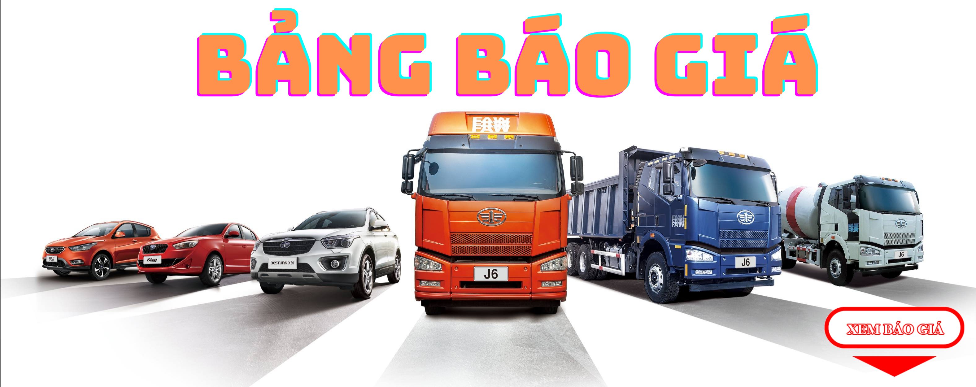 Giá Xe Tải Faw,Đầu Kéo Faw Nhập Khẩu Mới Nhất